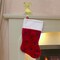 Dyno Dyno Red/White/Black Paw Print Christmas Stocking 16 in. 1161734-2AC - alternate 2